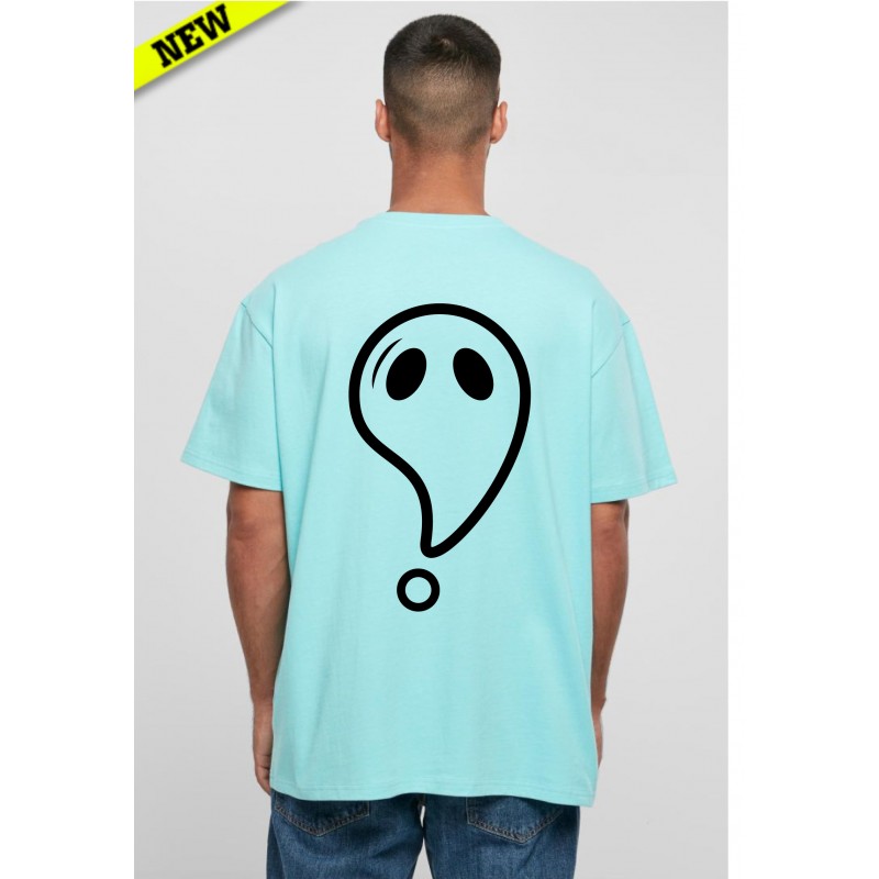T-SHIRT BIG SPOOKY TURQUOISE